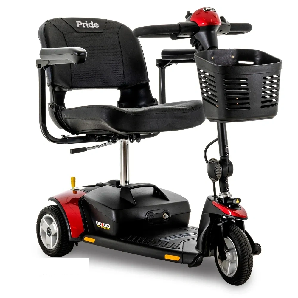 קלנועית Go-Go Elite Traveller 3-Wheel - צילום יצרן Pride Mobility